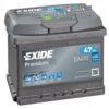 EXİDE EA472 12 V 47 AH AKÜ